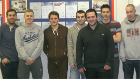 Students that completed NVQ level 3 in February 2011